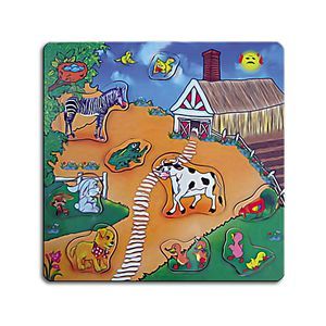 Деревянный пазл «Животные»