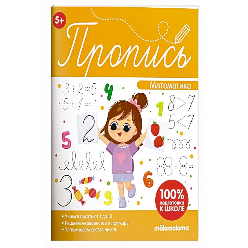 Пропись. Математическая пропись