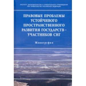 Правовые проблемы устойчивого пространственного развития государств - участников СНГ