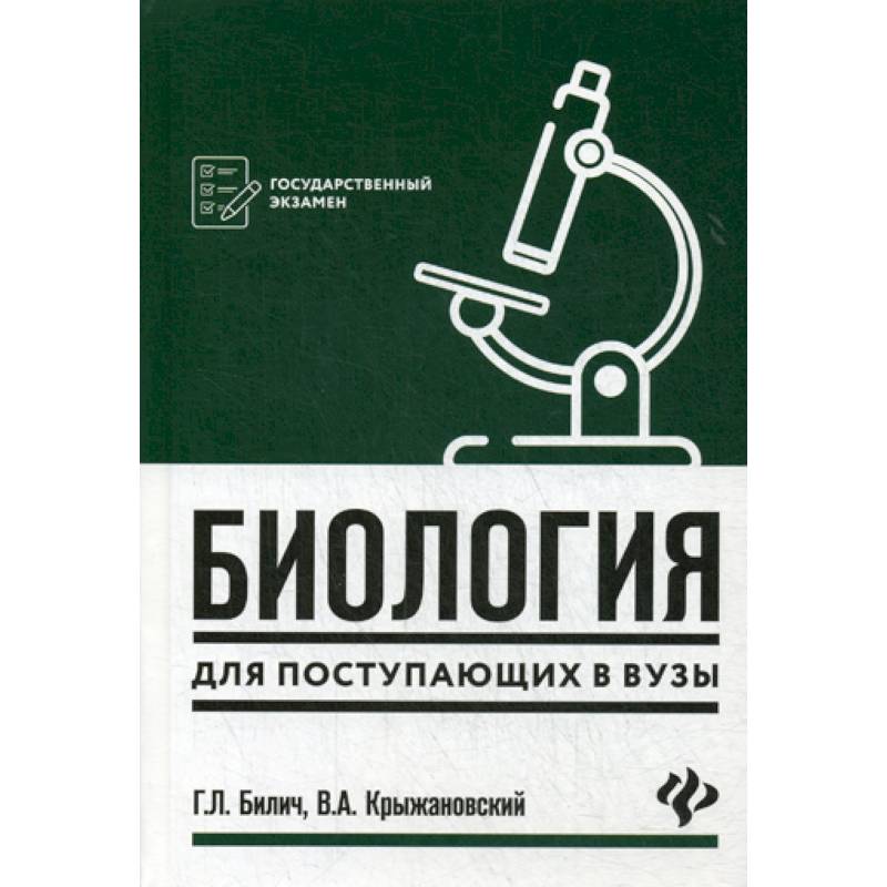 Биология для поступающих в вузы