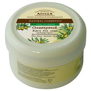Крем для лица питательно-восстанавливающий 'Оливковый'. 200 мл