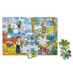 Пазл 'Времена года', 24 детали