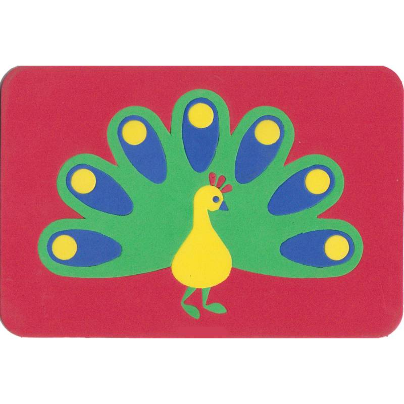 Павлин (мягкие пазлы)