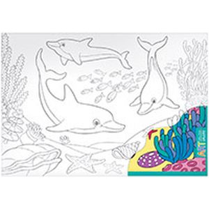 Основа для творчества. Дельфины