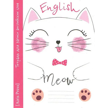 Забавные истории котенка Рэдди + Тетрадь для записи англ. слов + Словарь-тренажер. (комплект из книги, тетради, словаря)