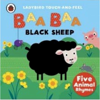 Baa, Baa, Black Sheep- ouch-and-feel rhymes, board