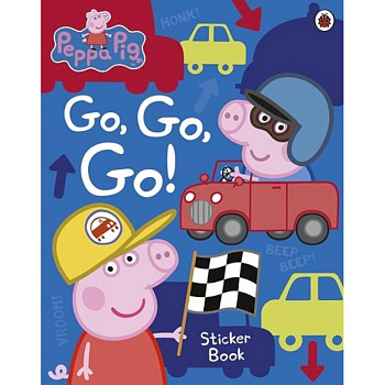 Peppa Pig: Go, Go, Go!: Vehicles Sticker Book