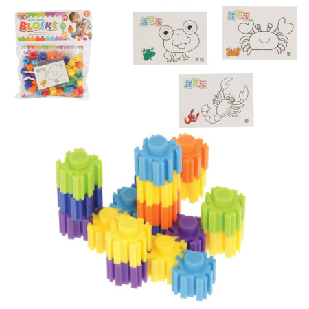 Мини-конструктор «Пазлы», 56 деталей