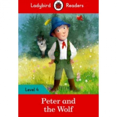 Литература на иностранном языке для детей, книга Peter and the Wolf + downloadable audio купить по скидке