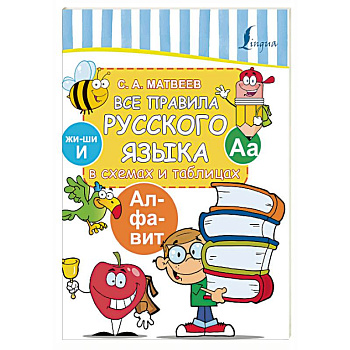 Все правила русского языка в схемах и таблицах