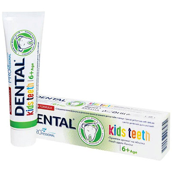 Зубная детская паста Dental 6+ лет, 50 мл