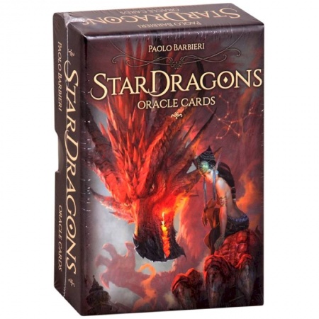 Гадание по картам Таро, книга Оракул Звездные драконы Барбьери купить по скидке