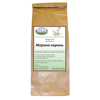 Марена (корень) (расфасовка 200 г.)