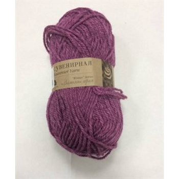 Сувенирная. Цвет 780-Сиренево-малиновый меланж. 5x200 г