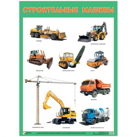Окружающий мир, книга Строительные машины купить по скидке