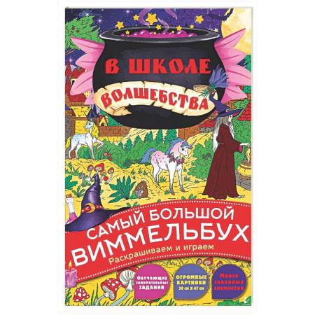 Раскраски на любой вкус, книга В школе волшебства купить по скидке