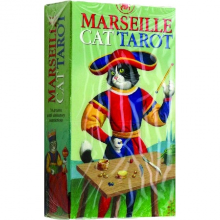 Гадание по картам Таро, книга Таро Марсельских кошек купить по скидке