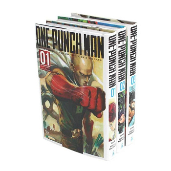 One-Punch Man 1-3: манга (комплект из 3-х книг)